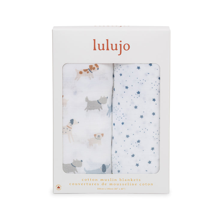 2pk Cotton Muslin Swaddle Blanket - 40x40