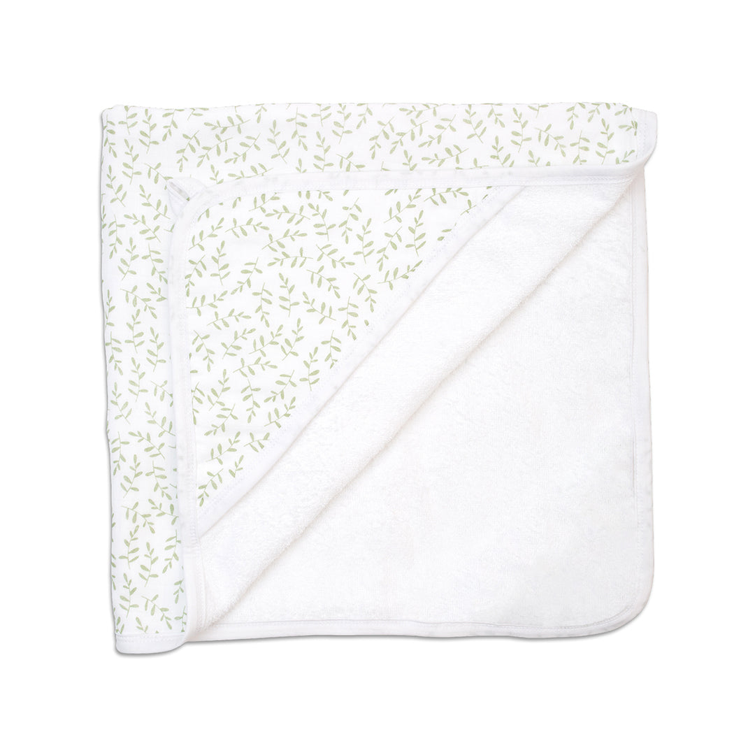 d - Lulujo - Hooded Towel - Greenery Hooded Towel - Greenery 628233458421