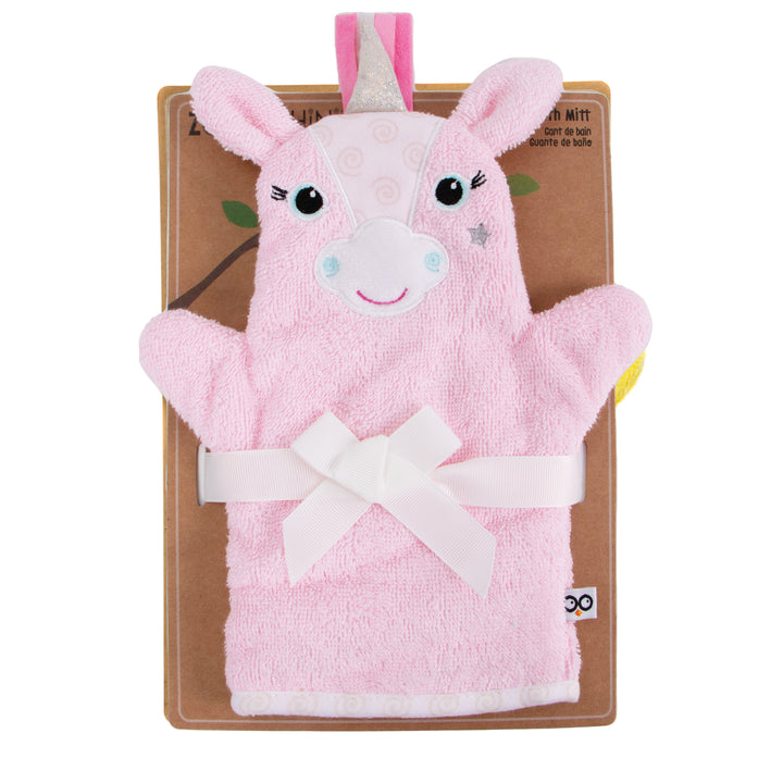 Baby Snow Terry Bath Mitt