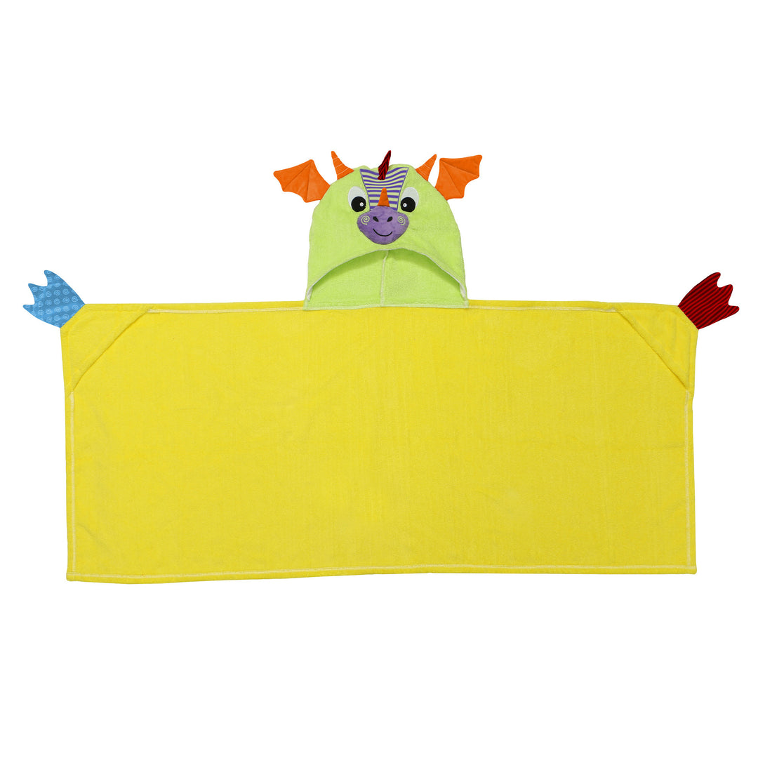 Kids Plush Terry Hooded Bath Towel