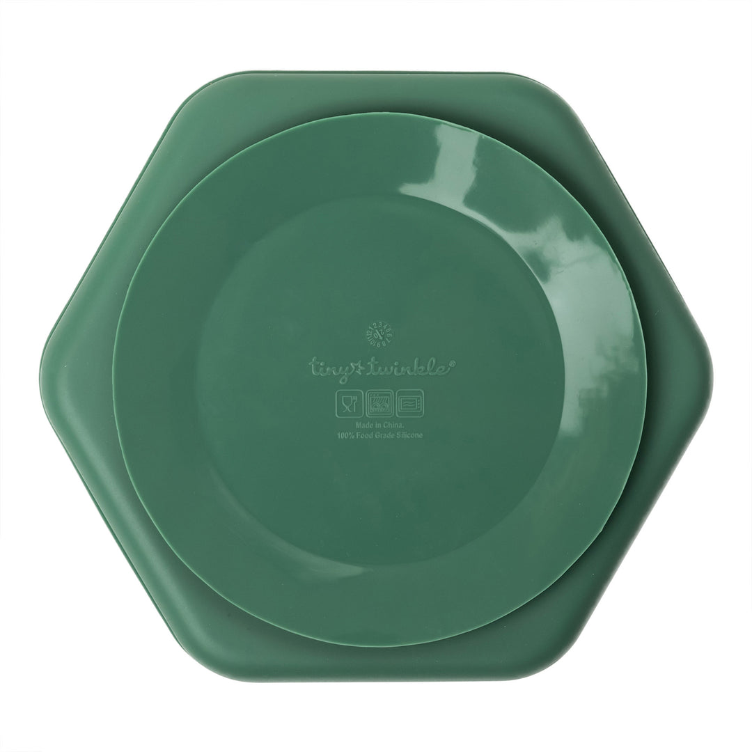 Silicone Plate - Olive Green