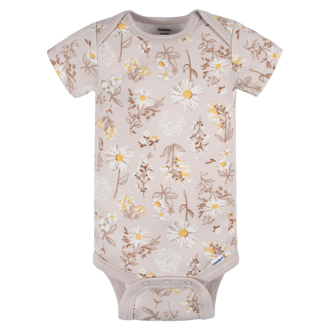 Short Sleeve Bodysuit Onesies - 3pk
