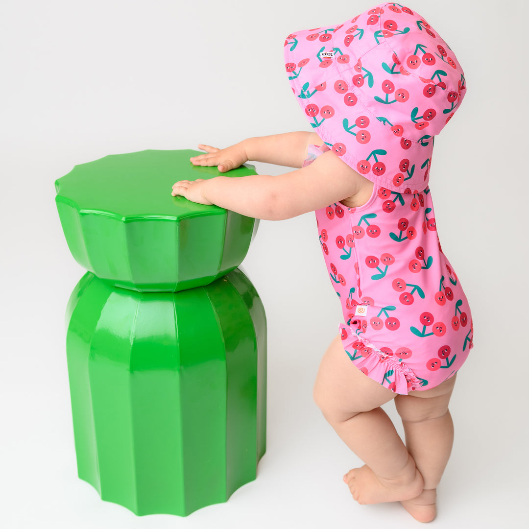 Baby Ruffled 1 Piece Swimsuit