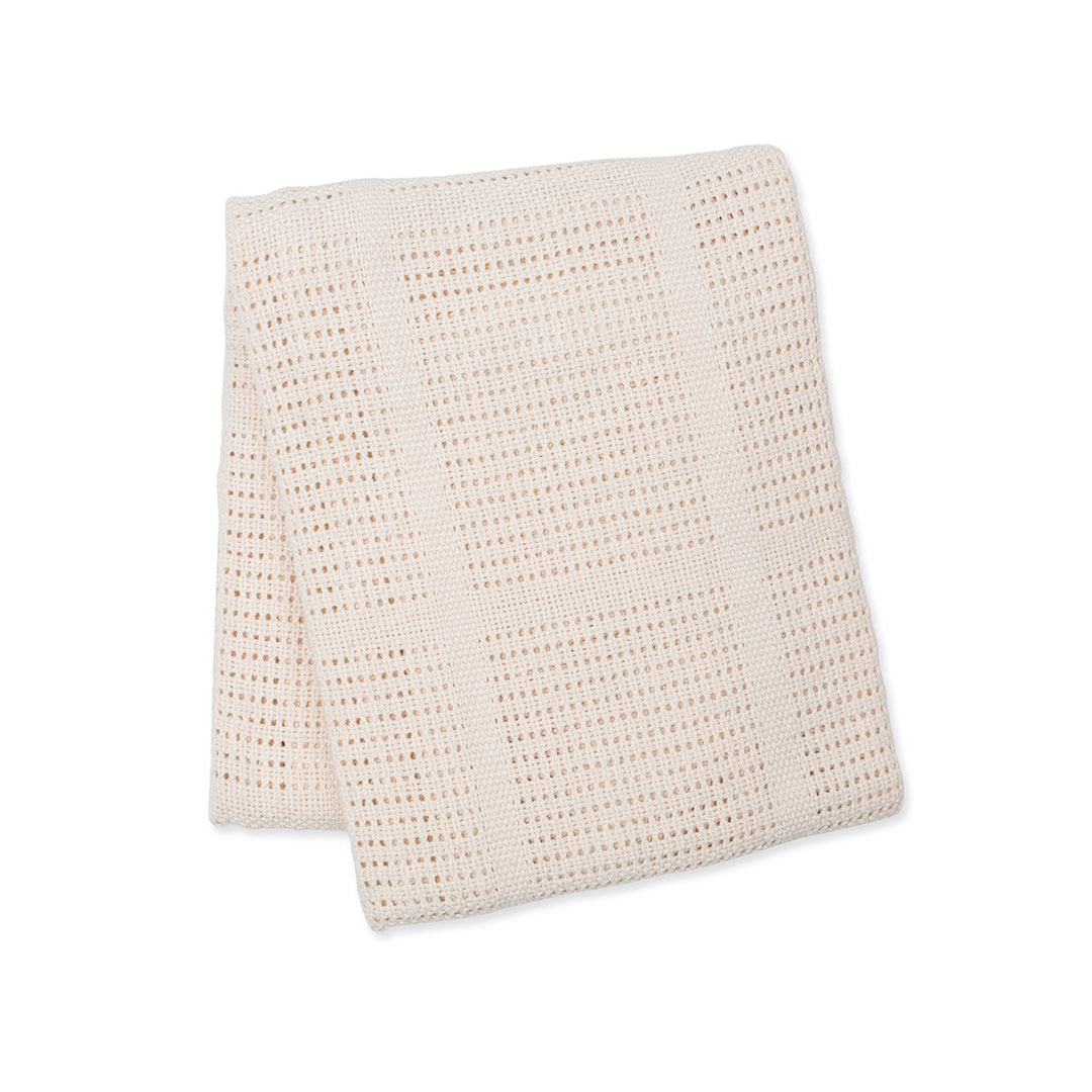 Lulujo - Cellular Blankets Cotton - Oatmeal Cellular Blankets Cotton - Oatmeal 628233457486