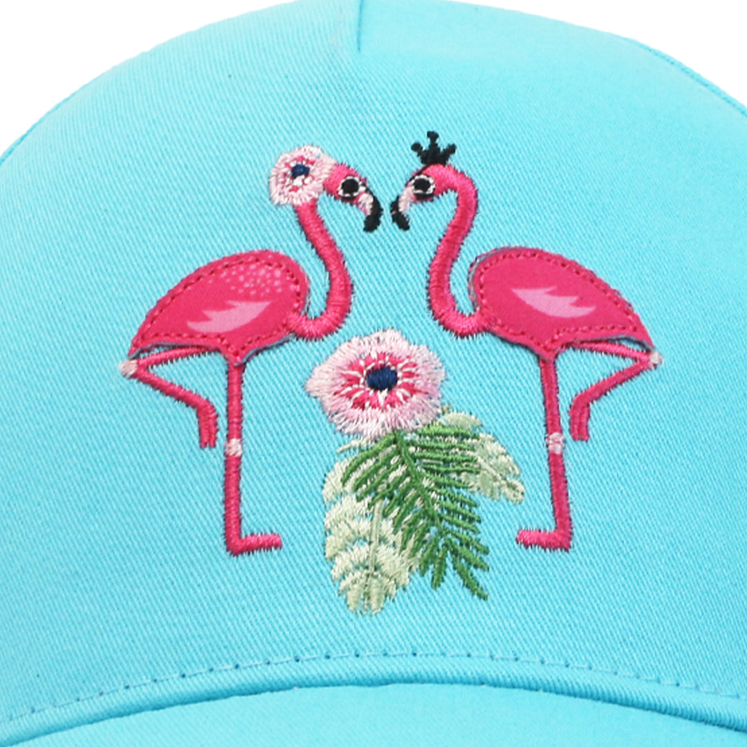 Kids UPF50+ Ball Cap - Flamingo