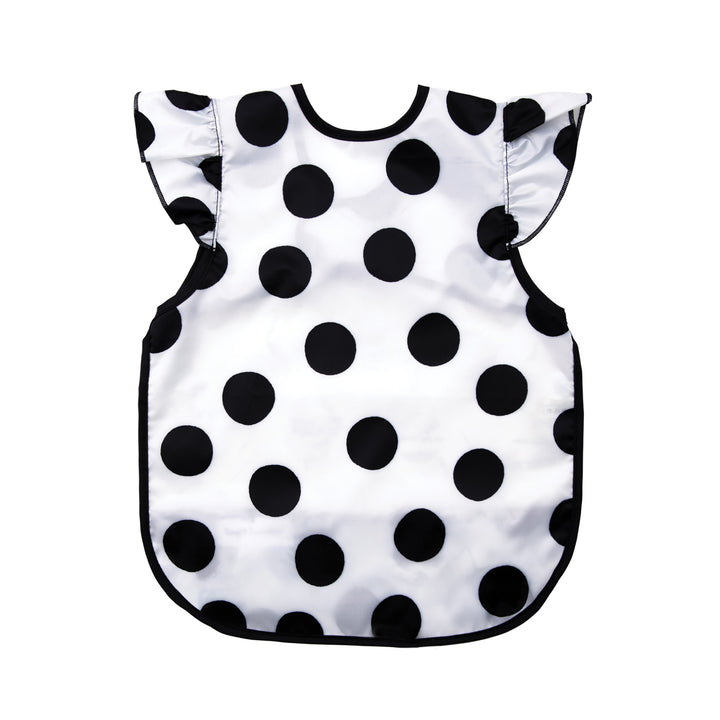 Mess-proof Apron Bib Ruffle - Polka Dot