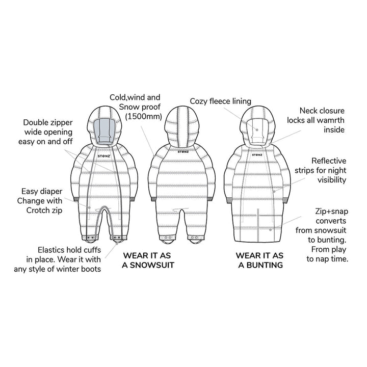 Puffer Snow Suit