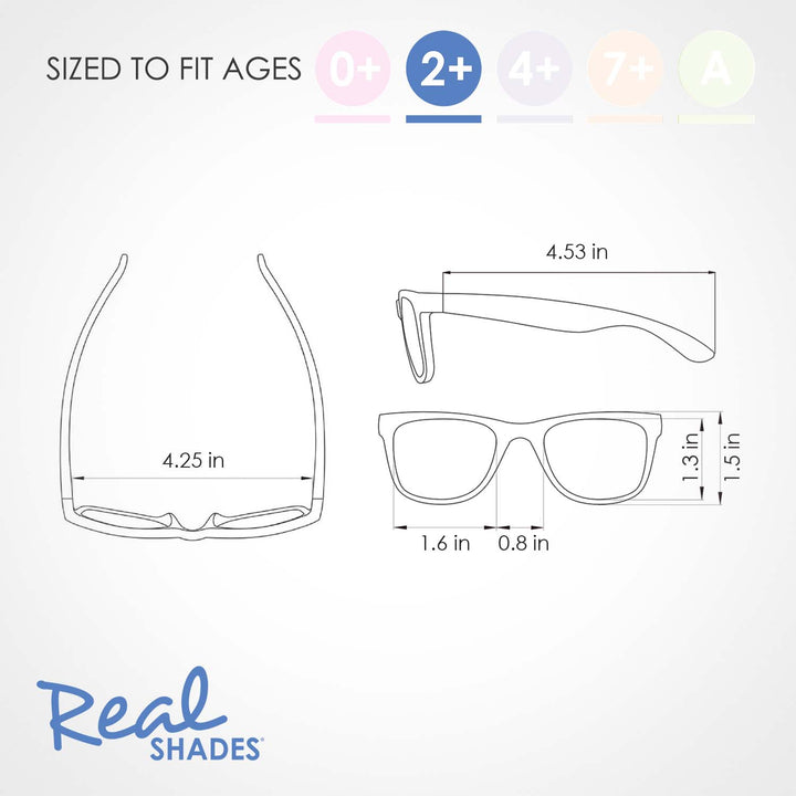 Lunettes de soleil emblématiques UV incassables Surf