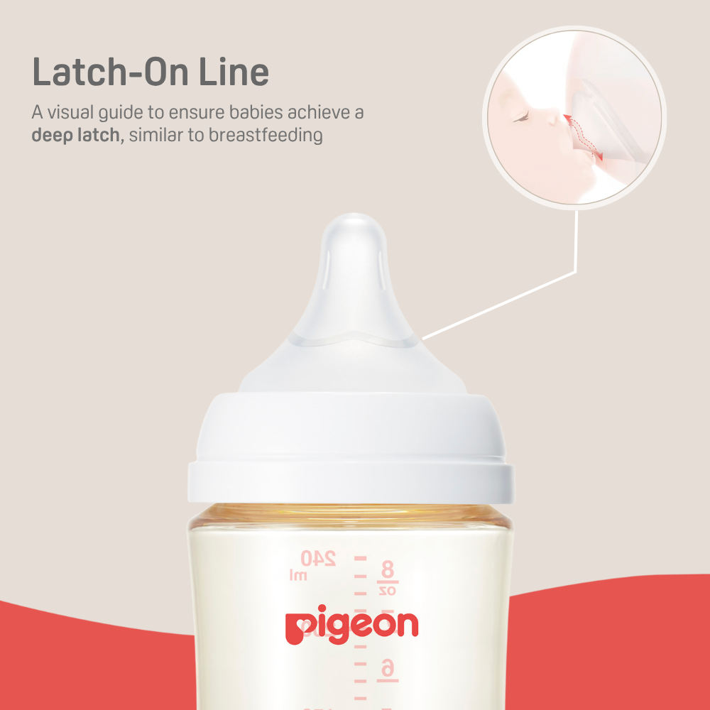 PPSU Bottle 8oz (1-Pack) with M Nipple 3M+