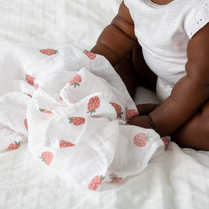 Cotton Muslin Swaddle Blanket - 40x40