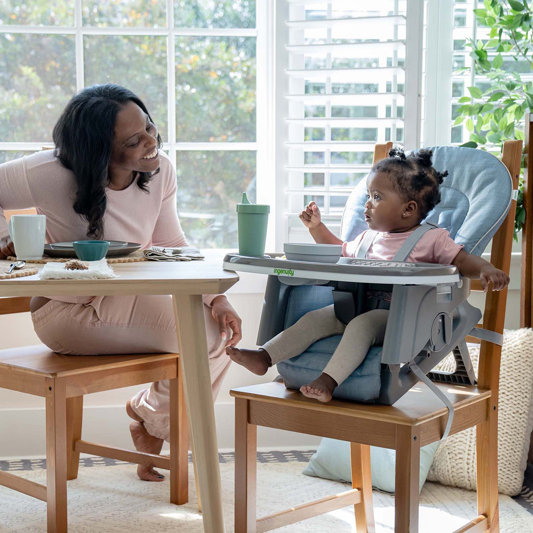 Proper Positioner 7-in-1 Deluxe High Chair - Chambray