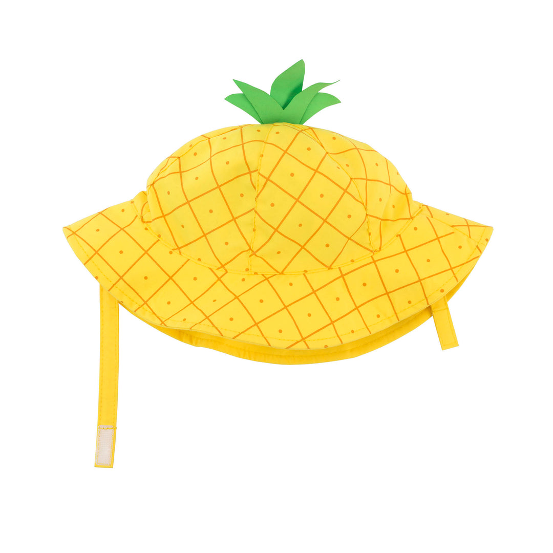 d - ZOOCCHINI - UPF50+ Baby Sun Hat Pineapple 12-24m UPF50+ Baby Sun Hat - Pineapple 855409006142