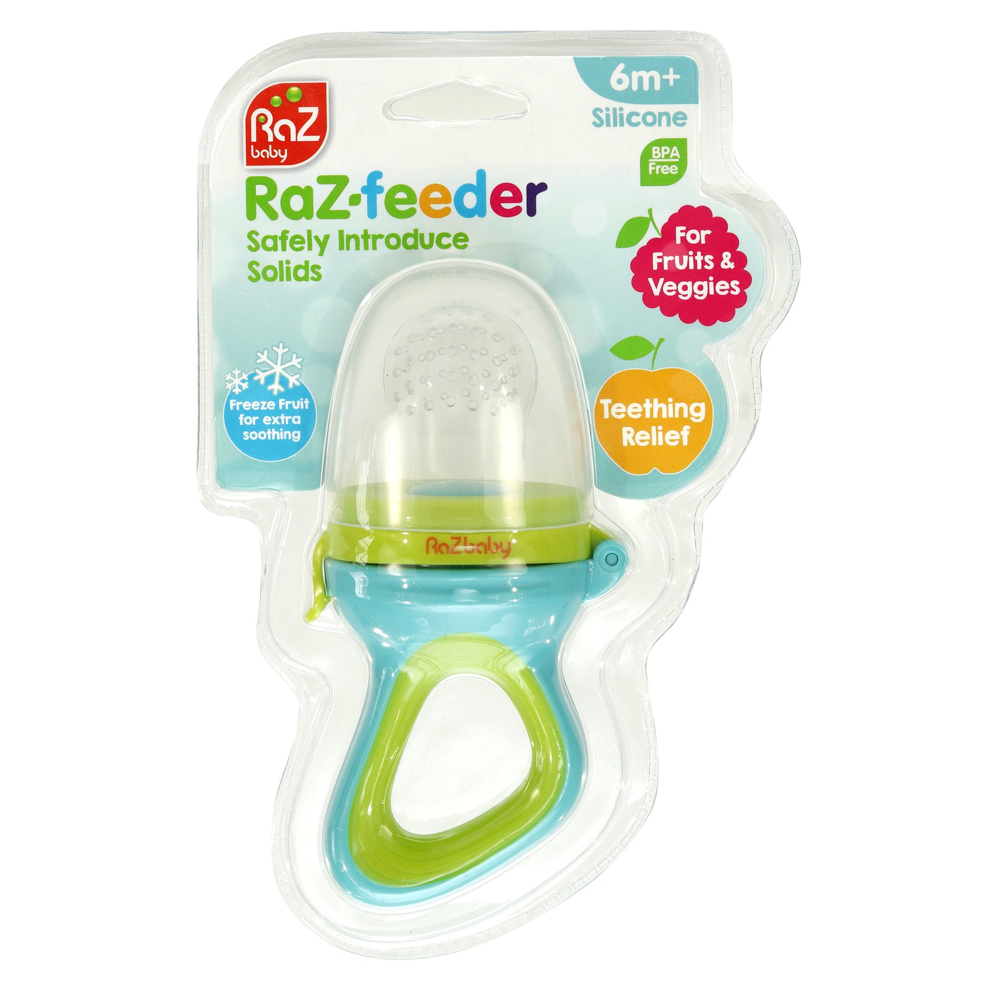 Razbaby RaZ-Feeder - Blue/Green – Kidcentral Supply