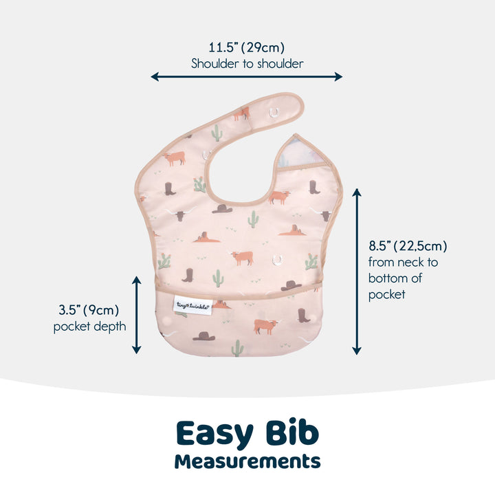 Bavoir anti-dégâts facile à utiliser - paquet de 3