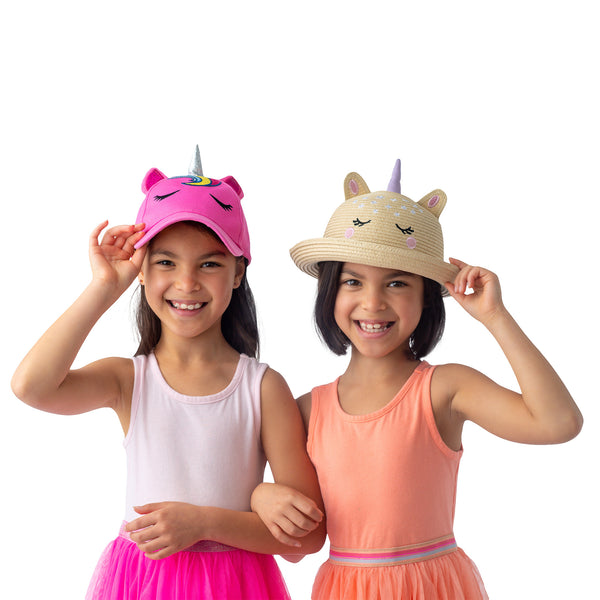 Chapeau de paille UPF50+ pour enfants