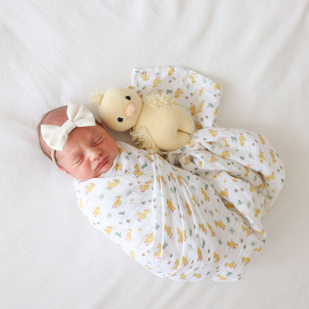 Cotton Muslin Swaddle Blanket - 40x40