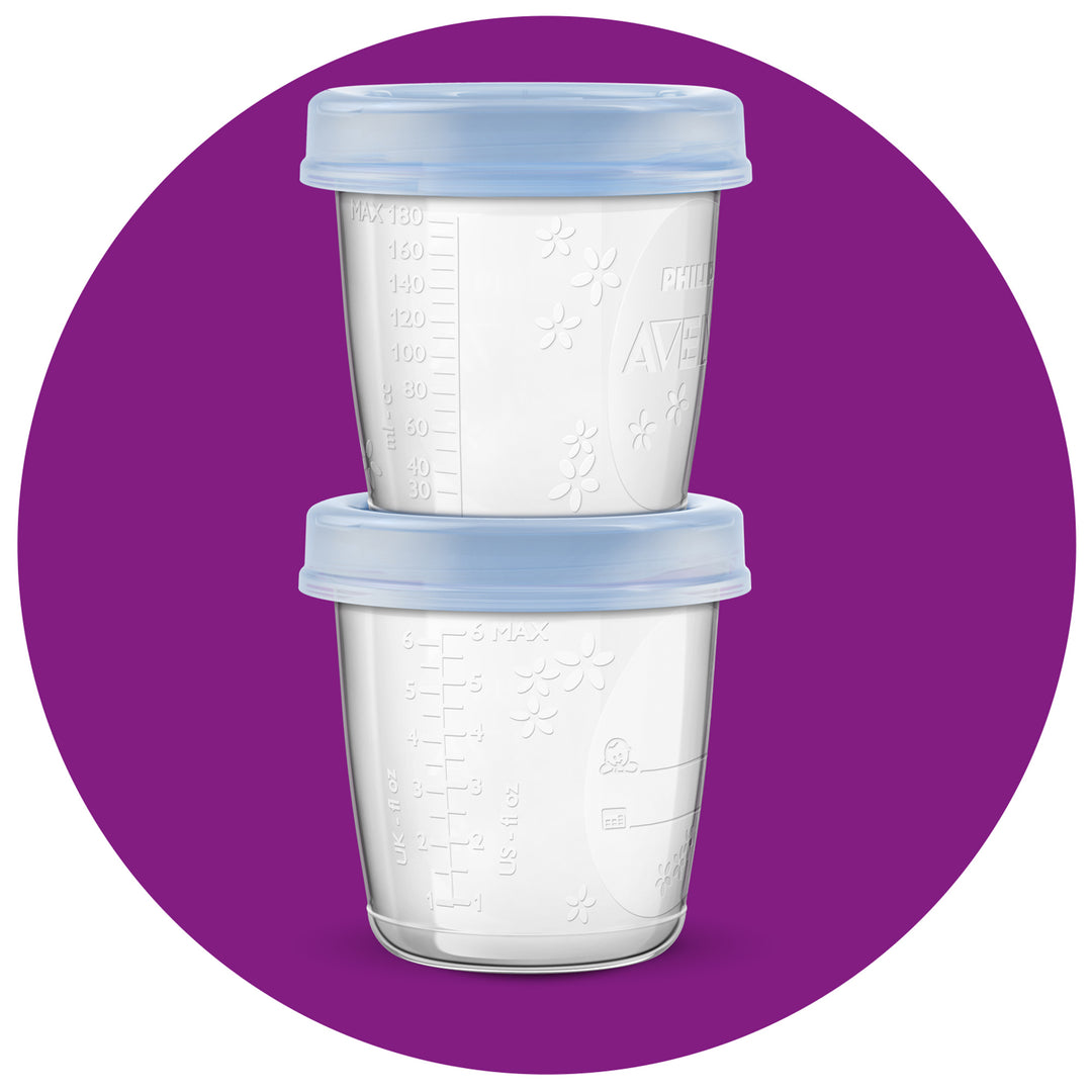 Breast Milk Storage Cups