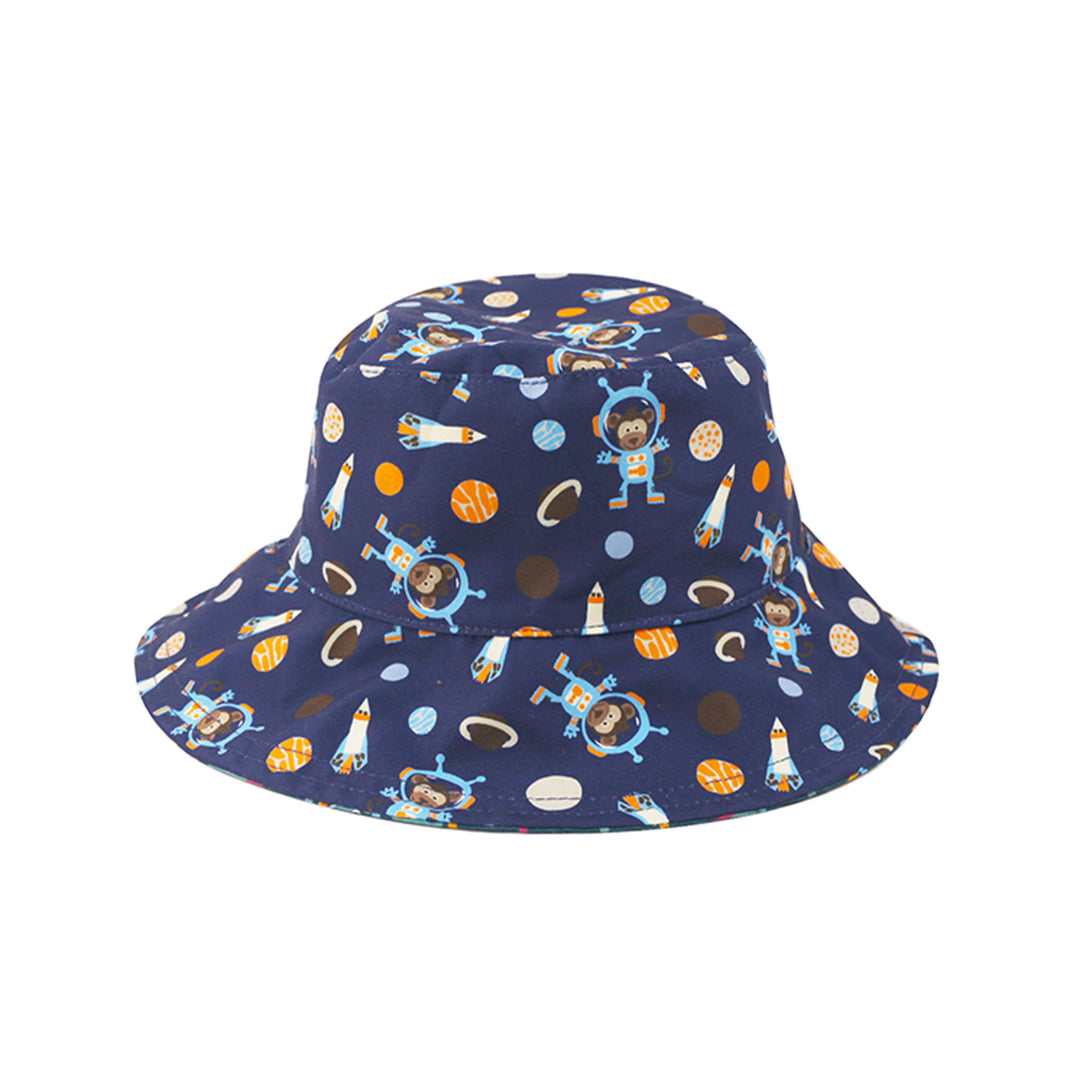 Reversible Kids UPF50+ Patterned Sun Hat