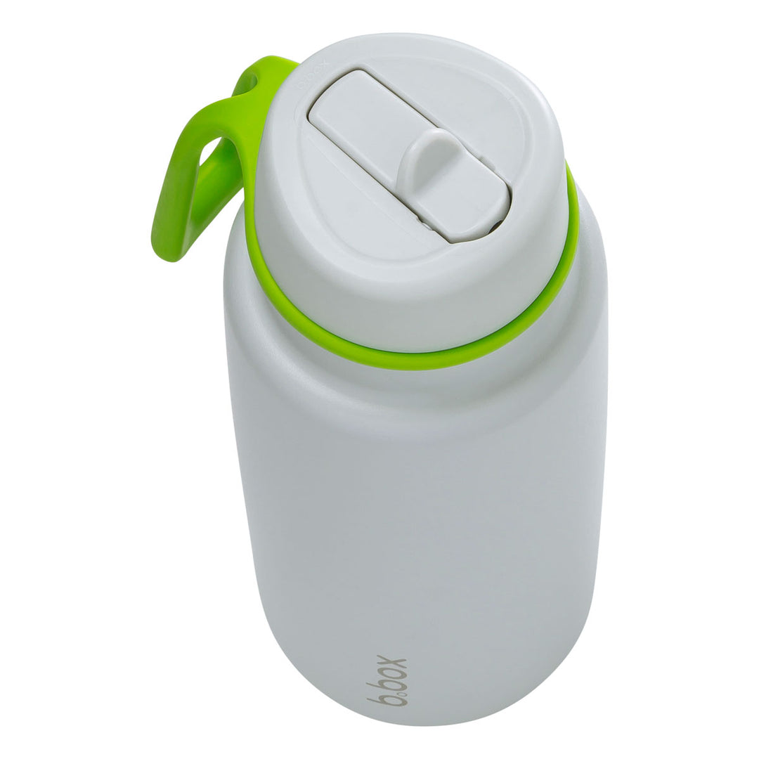 1L Insulated Flip Top Bottle - Lime Time