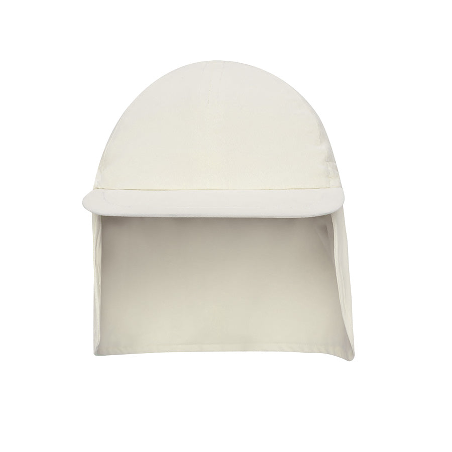 Flap Cap - Ivory