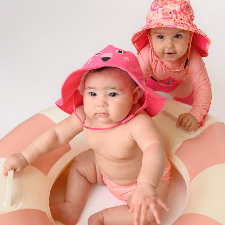 UPF50+ Baby Swim Diaper & Sun Hat Set