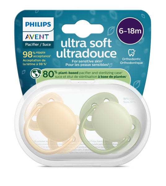 Ultra Soft Pacifier - 2 pack