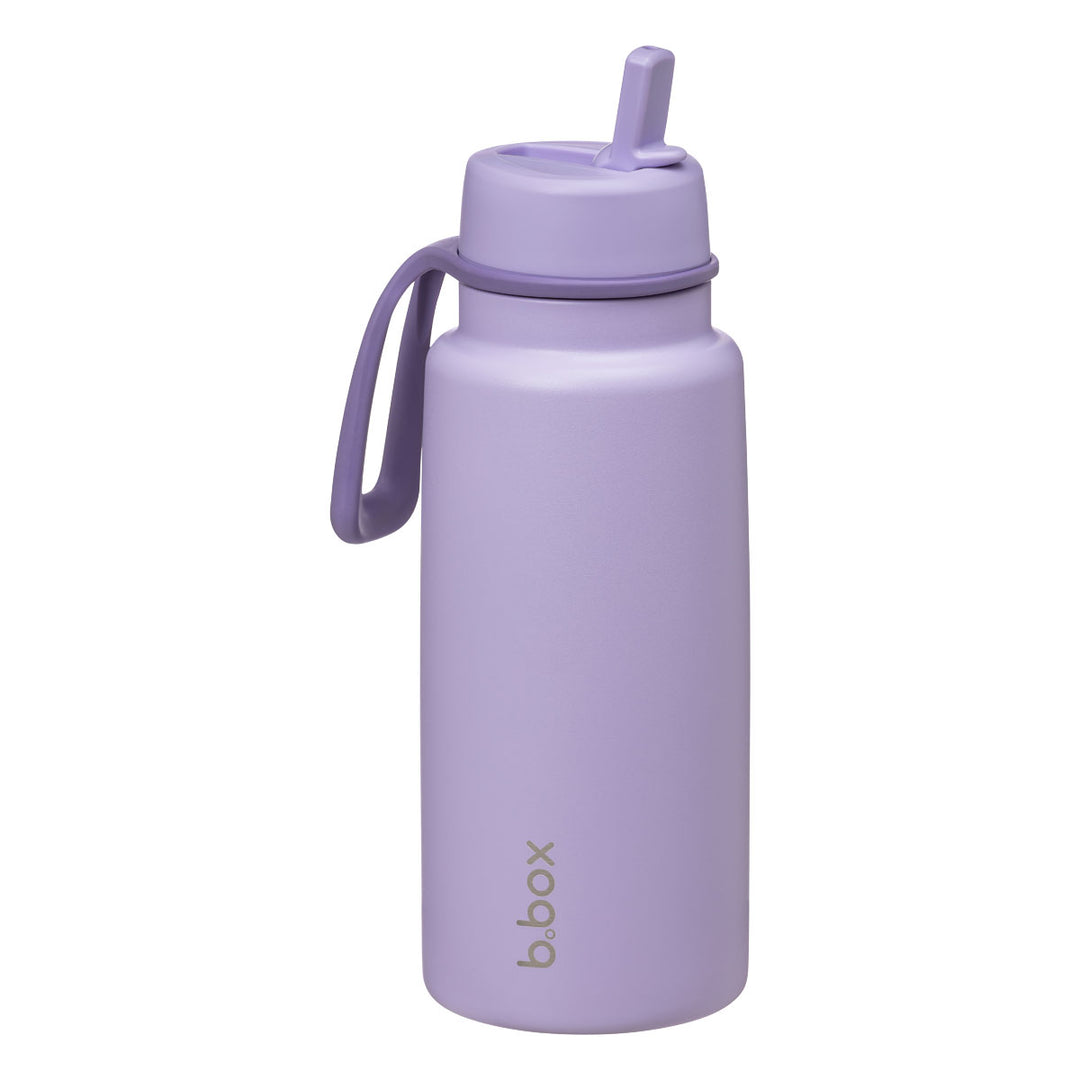 1L Insulated Flip Top Bottle - Lilac Love