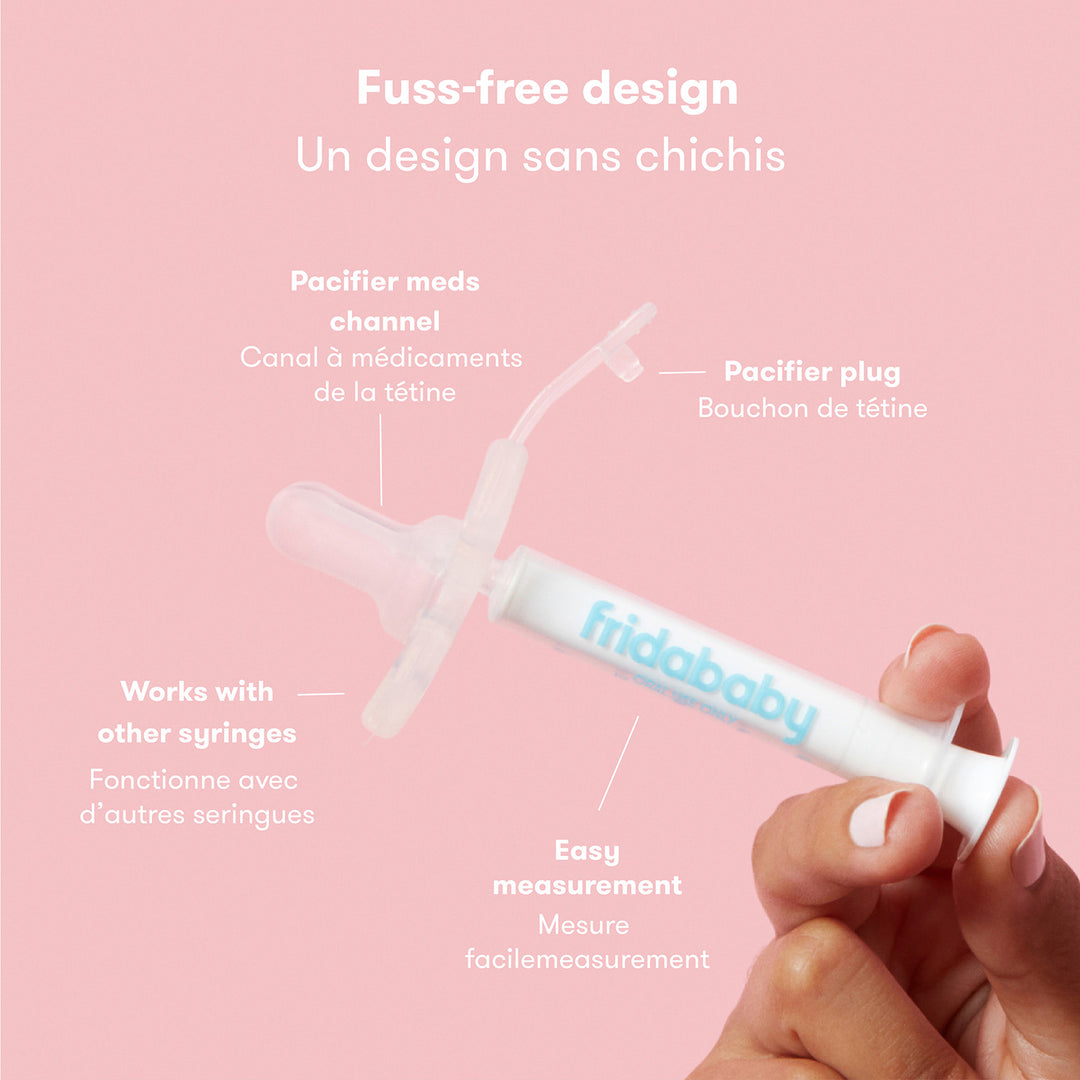 MediFrida® the Accu-dose Pacifier Medicine Dispenser