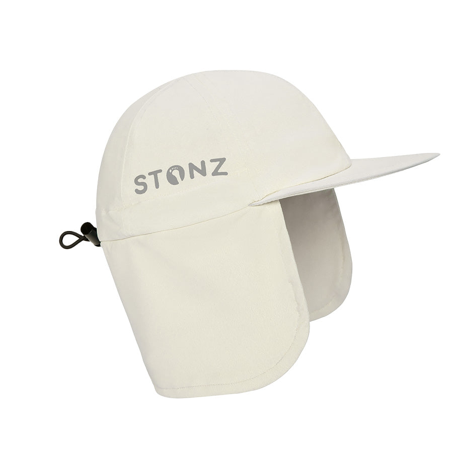 Stonz - S25 - Flap Cap - Ivory -1-3 Years Flap Cap - Ivory 628631023467