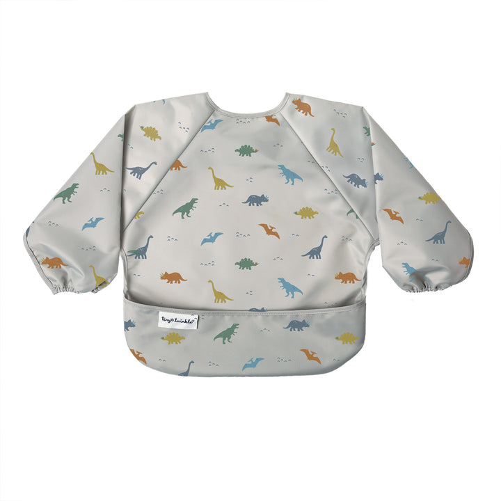 Tiny Twinkle - Full Sleeve Bib - Dinosaur 6-24M Mess-proof Full Sleeve Bib - Dinosaur 810027532985