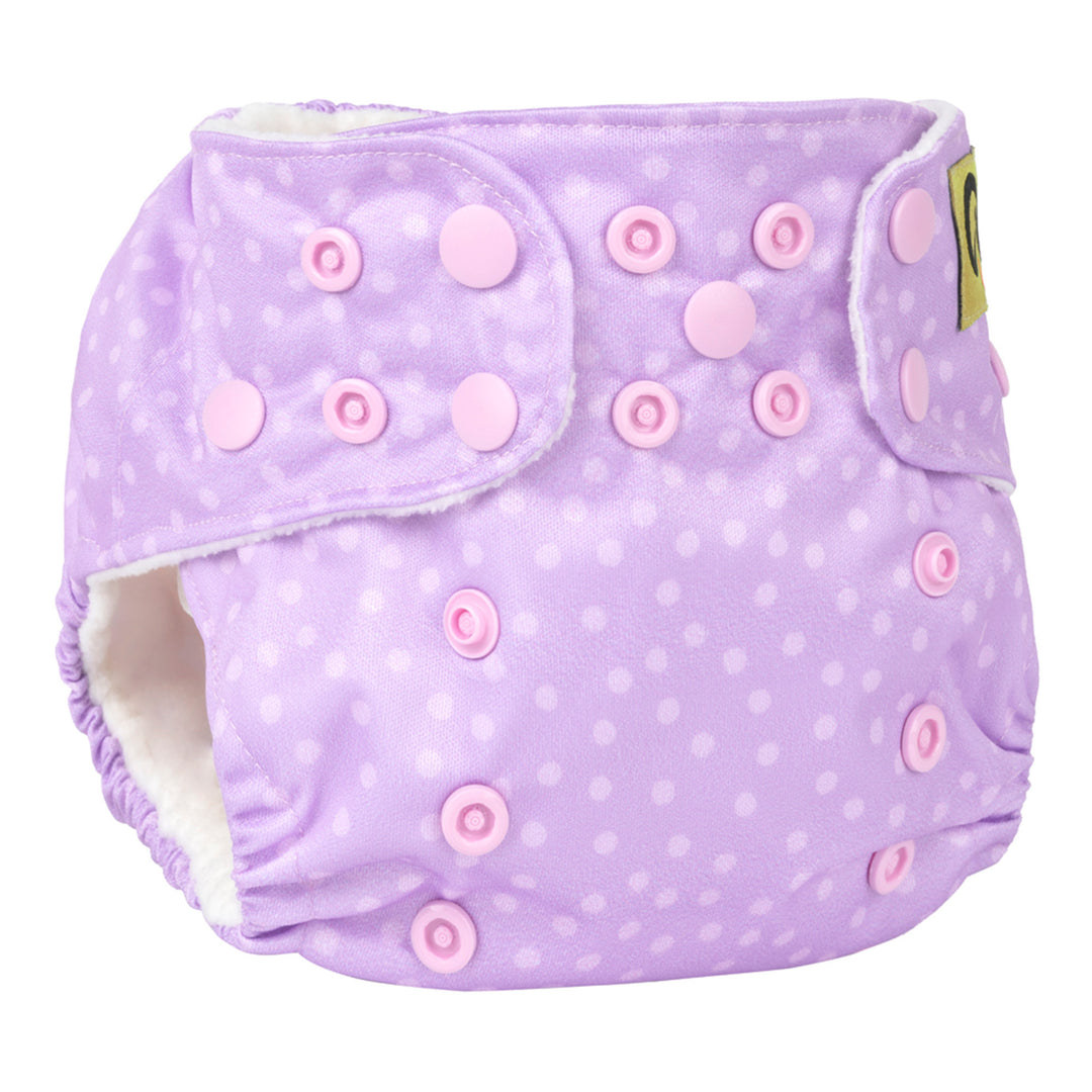 One Size Reusable Pocket Diaper with 2pk Insert - Mermaid