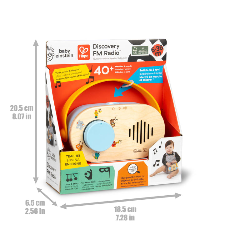 HAPE Discovery FM Radio Toy Radio