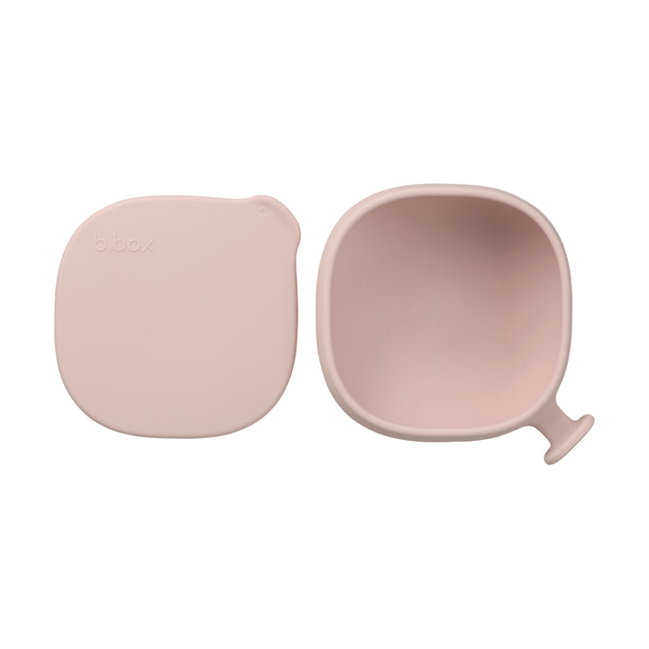 Silicone Bowl + Lid - Blush