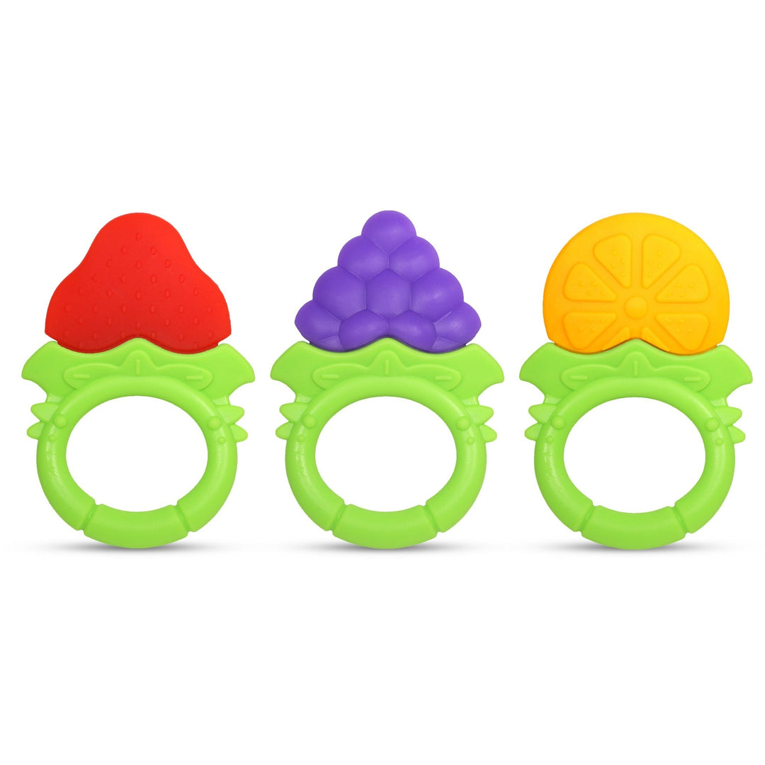 Fruitique Silicone Teethers - 3PK
