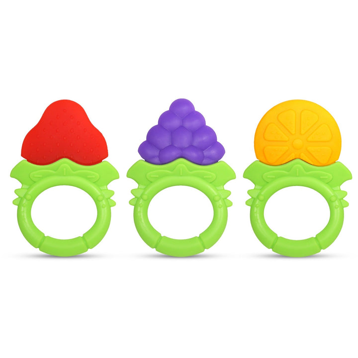 Fruitique Silicone Teethers - 3PK