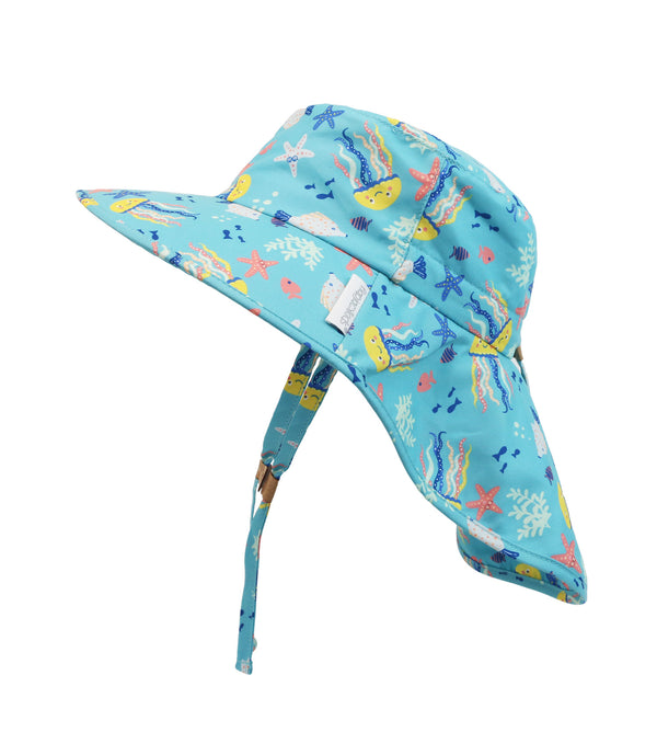 Sun Hat with Neck Cape