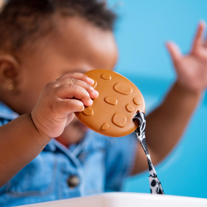 Cookies & Teethe 2-in-1 Rattle and Teether Toy