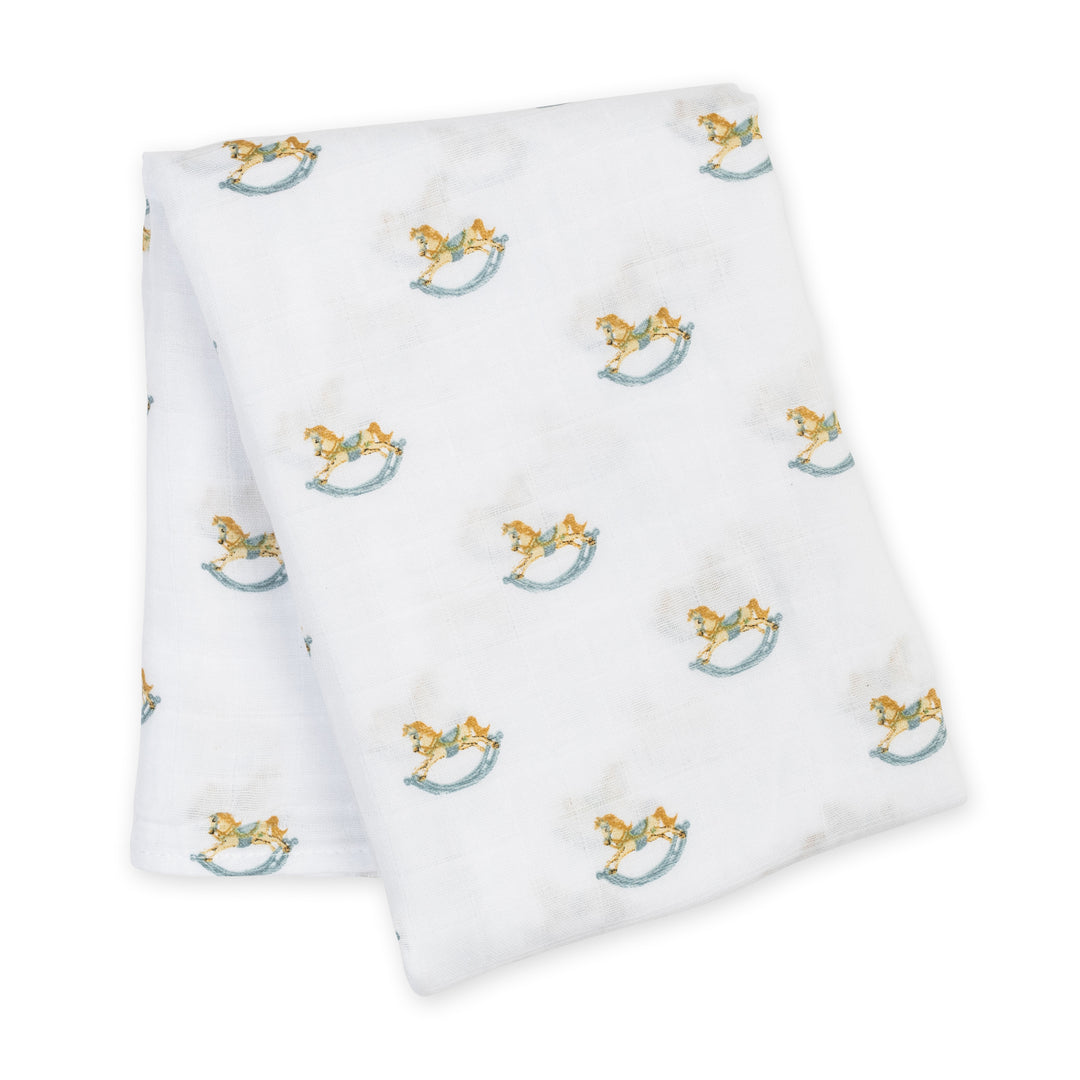 Cotton Muslin Swaddle Blanket - 40x40