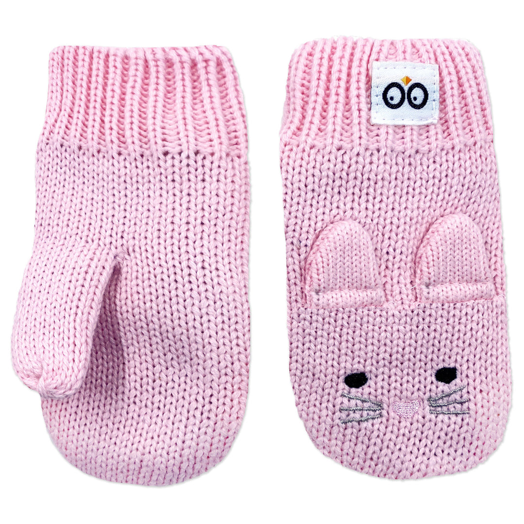 Baby-Toddler Knit Mittens