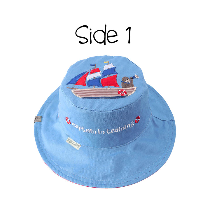 Chapeau de soleil réversible UPF50+ pour enfants