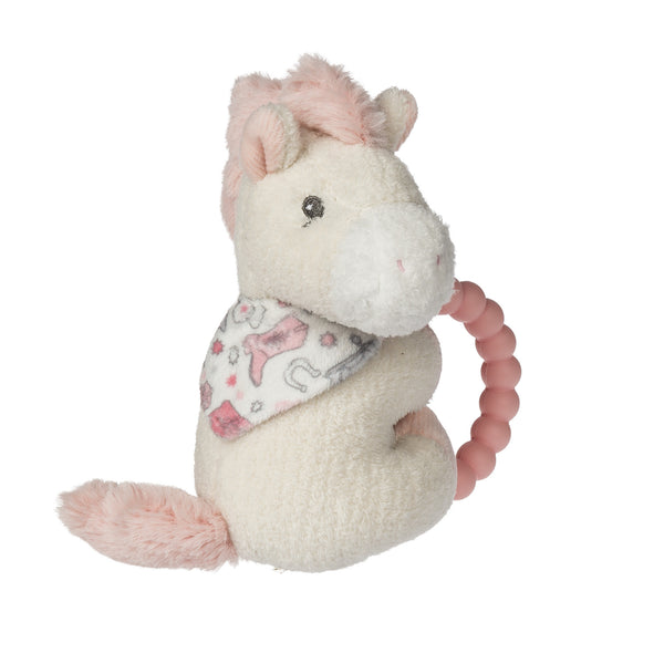 Teether Rattle - Giddy Up Pony 5"