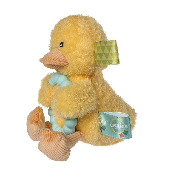 Taggies Teether Rattle - Dunkin Duck 5"