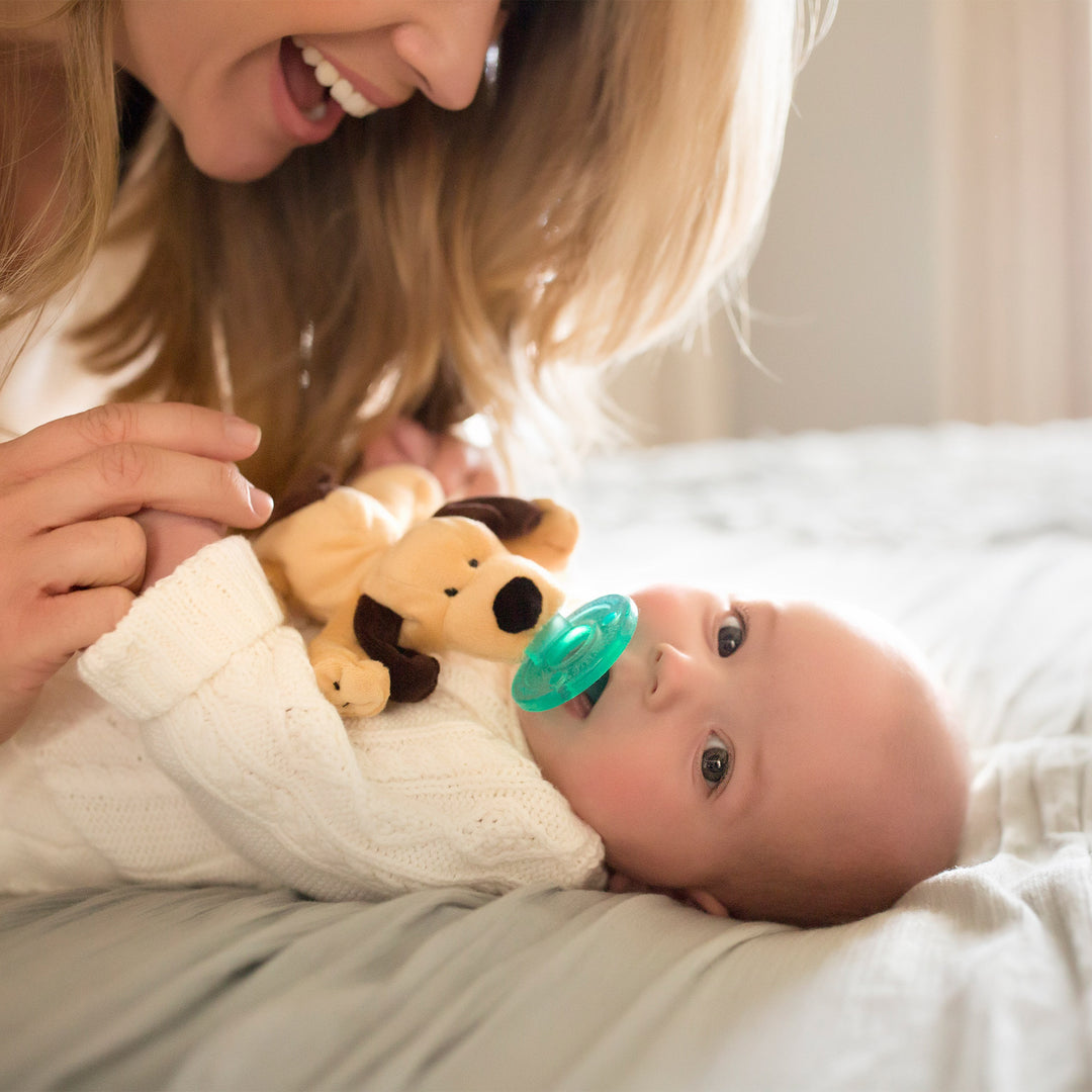 Infant Pacifier - Brown Puppy