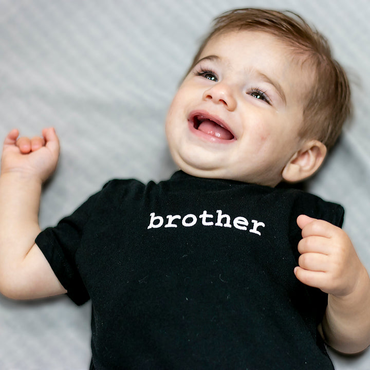 Toddler T-Shirt - Brother - Black