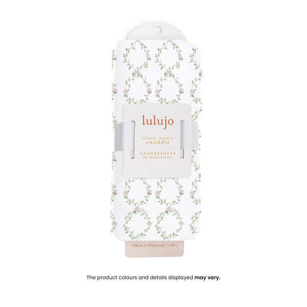 Cotton Muslin Swaddle Blanket - 40x40