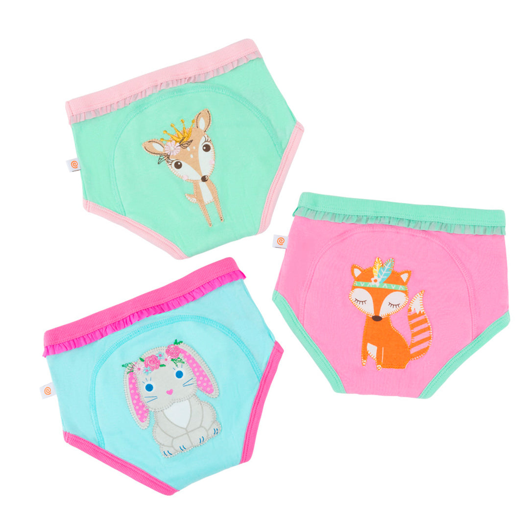 Organic Cotton 3 Piece Potty Training Pants