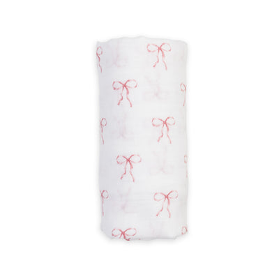 Couverture d'emmaillotage en mousseline de coton - 40 x 40