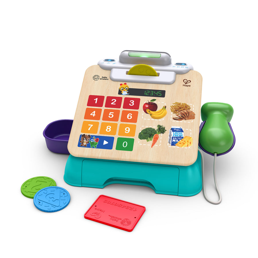 Baby Einstein - HAPE Magic Touch Cash Register Check Out Toy HAPE Magic Touch Cash Register™ Pretend to Check Out Toy 074451166608