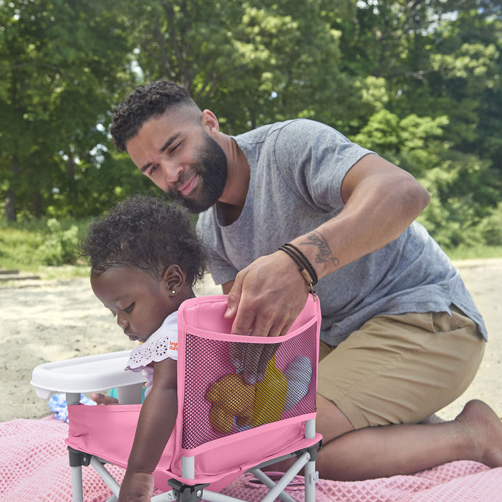 Pop ‘N Sit™ Portable Booster Seat - Pink