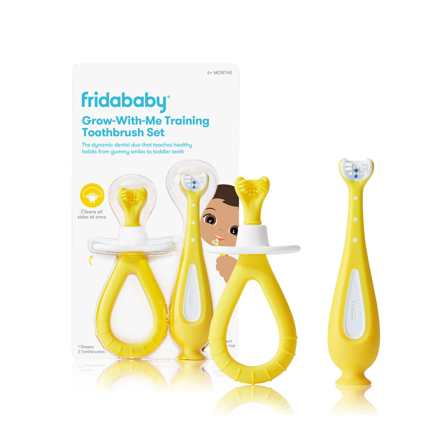 Frida Baby - Grow-With-Me Training Toothbrush Set Grow-With-Me Training Toothbrush Set 810028771222